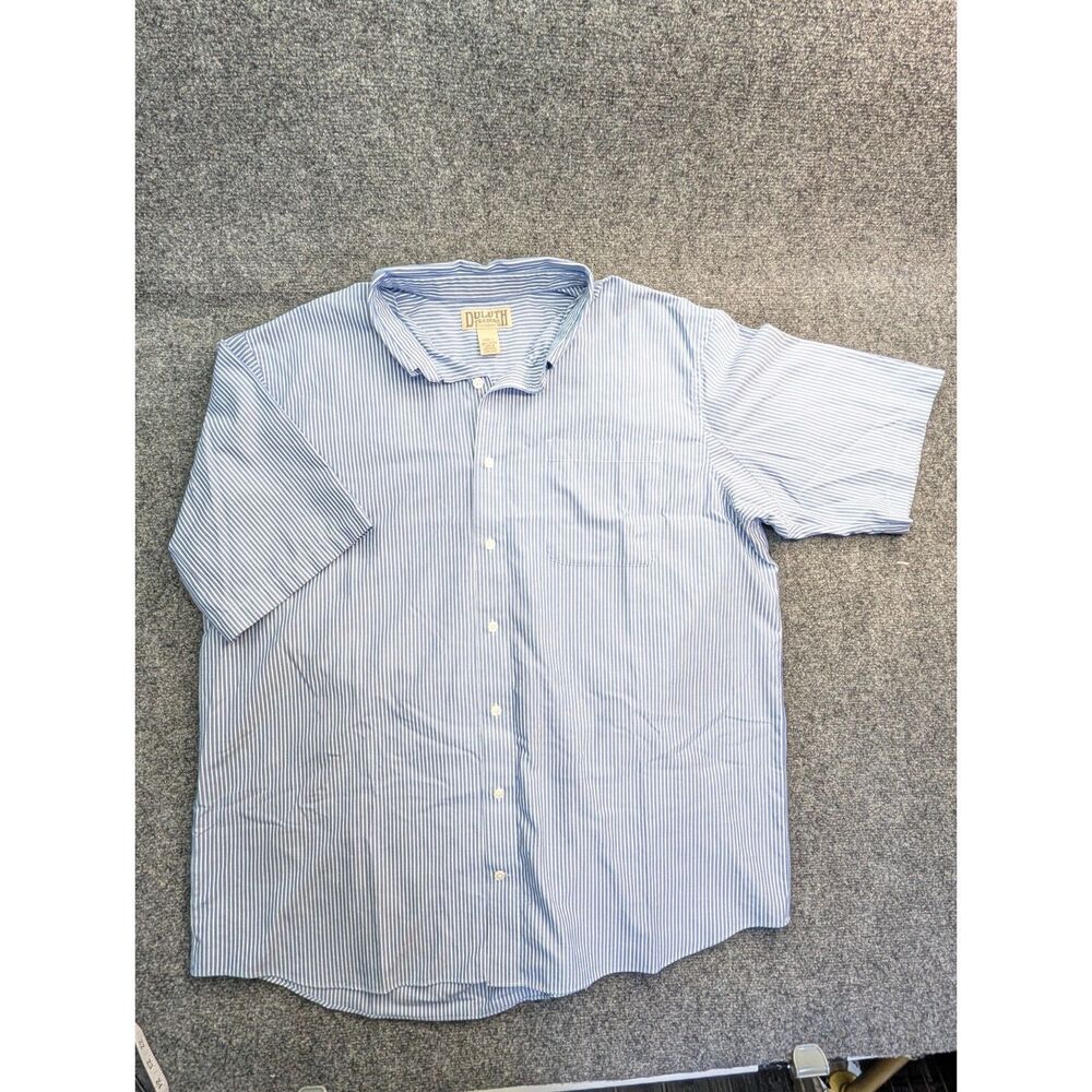 Duluth Trading Co Men's short-sleeve button down shirt 2XL/TALL